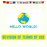 Notice of Revision of Terms of Use (Version 1.4)