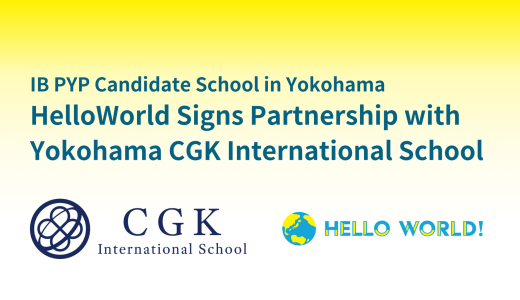 HelloWorld Signs Partnership with Yokohama CGK International School